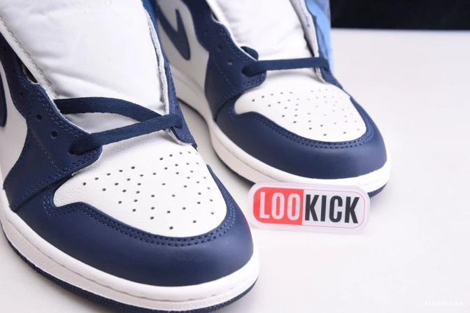 High Retro Obsidian Air Jordan 1 OG 555088-140 0812